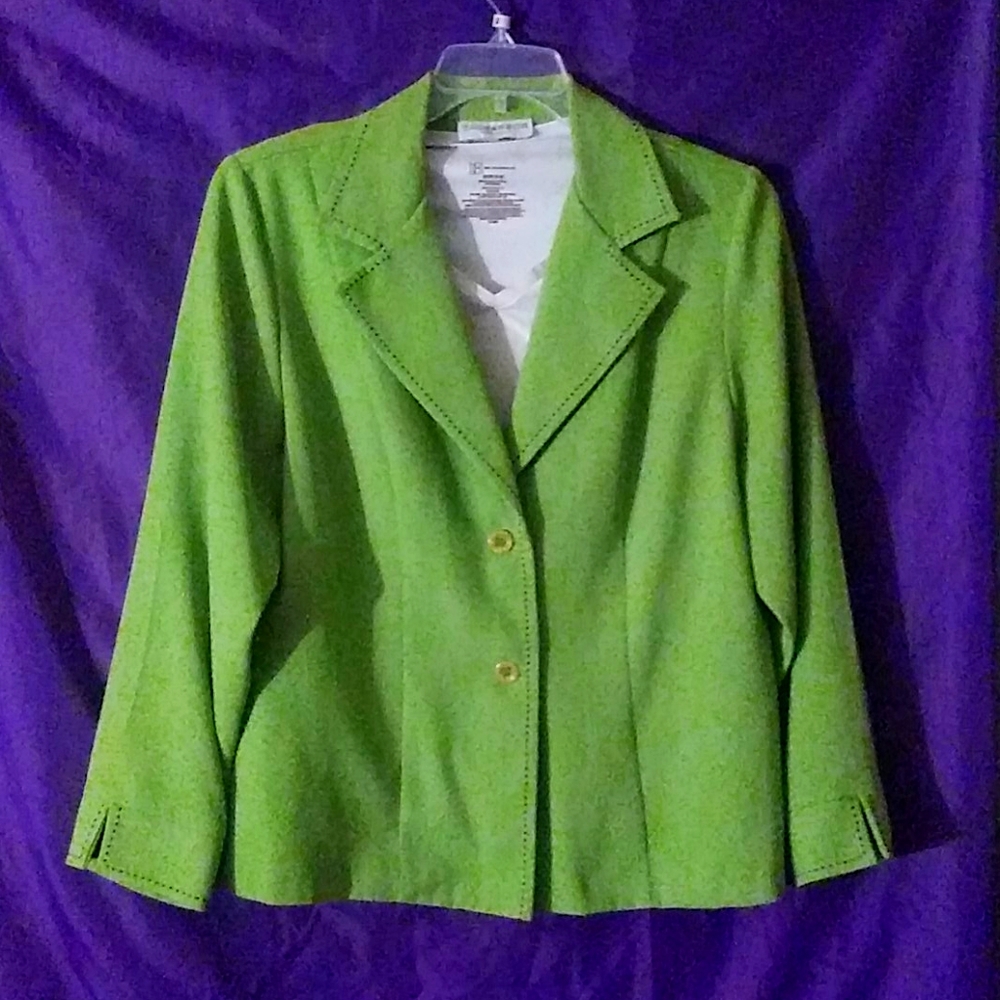Ladies Green Blazer